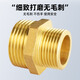 Golden Horn Taurus 6-point to 4-point reducing wire connector water pipe adapter direct double external wire connector brass water inlet hose accessories