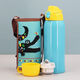 Tiger Marke (Tiger) Thermosbecher für Kinder Winter Thermos Thermos Thermosbecher Baby Strohisolierung Edelstahl Water Water Cup 800 ml Löwe 800 ml