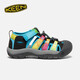 KEEN official new summer product NEWPORT H2 cool outdoor wading shoes for children, non-slip, rainbow tie-dye pattern-1018447-Kids 24