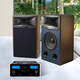 MCINTOSH美国麦景图MA7200合并式功放机+JBL4367音箱15英寸低音扬声器功率放大器HiFi发烧级高保真音响组合 棕色音箱组合套装