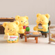 Gourmet Butter Bear Blind Box Ornaments Trendy Toys Blind Box Dolls Desktop Decoration Ornaments Children's Day Gift Butter Bear [Random]