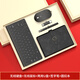 Home gifts, souvenirs, business annual meeting, gift custom logo, practical company, enterprise new store opening anniversary souvenirs, high-end gift box for customers, employees' office gift box, black wireless keyboard/mouse/pen/UVD/bridge button book/5-piece set