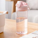 Camellia plastic water cup sports portable cup body Tritan material 050001,050002 pink-480ML
