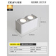 XMSJ Mount de surface Downlight Intelligent High Dinger Escard Aucune lumière principale Livrage Light Plafon