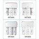 芯园适用于沁园净水器滤芯全套4级KRT3890/3820/3800/2800纯水机RO纯水机通用配件 1+2+4级(KRT2800/3800/3890)