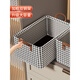 Miaopule 2024 new houndstooth storage box for clothing storage dormitory houndstooth wardrobe steel frame storage box pants 26.L large size - 2 pieces save 1 thick steel frame steel frame. Upgraded model/large capacity storage box