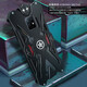 Long Qi Realme Realme GT2Pro Case de teléfono móvil anti-Fall Realme Realme Gtneo5SE Caso protector Full Metal Frame Custom Custom Custom Gt5Pro Refiring RMX3888 Iron Shell Man Realme GT2 Full Metal-Thor: Negro: negro