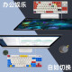 罗技（Logitech）G502 HERO游戏鼠标 电竞有线鼠标 K835有线游戏键盘TTC轴体 键鼠组套家用电竞键盘 K835青轴-蓝白键帽+G502-蓝白贴纸