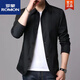 ROMON (ROMON) spring and autumn men's casual jacket suit middle-aged and young people solid color lapel thin Korean slim windbreaker jacket light gray 1048 L Recommended 110130Jin [Jin equals 0.5 kg]