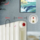 Sendersend heating household plumbing Junbao flat tube JU2180 height 1800mm milky white 1800mm 8 columns sheet height 1800MM