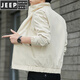 JEEP SPIRIT2023 Autumn New Men's Jacket Korean Style Trendy Spring and Autumn Clothing Top Work Jacket Men's 27 Styles Black Spring and Autumn XL 124-143Jin Jin is equal to 0.5 kg