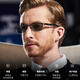 ARNO FOCUS ON YOUR EYES老花镜男远近两用德国进口自动变焦变色老人老花眼镜A1050B 300度