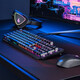 ROG Keyboard Juego de teclado y mouse para juegos E-Sports RGB Shenguang Sync Intercambiable en caliente Diseño ergonómico Conexión multimodo Teclado y mouse inalámbricos Bluetooth Shenguang Sync Yaoguang 2 Teclado único