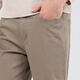Dancing with the wolf [heavy cotton ammonia] Autumn and winter skin-friendly and warm commuting versatile stretch men's casual trousers 701 khaki 31