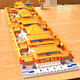 Forbidden City building blocks Chinese style ancient building Forbidden City three-in-one high-difficulty huge assembly toys Large Great Wall three-in-one 13822+acrylic lamps