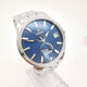 [Second-hand 95 new] Plum TITONI Men's Master Series Men's Mechanical Watch Roman Time Marker Watch Diameter 41mm Blue Disc Steel Power Storage Big Mouth 94388-S-675