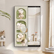 Hidden Push-Pull Mirror Spiegel Spiegel dekoratives Gemälde unsichtbarer Schlafzimmer Dressing Spiegel Hängender Maler Hidden-Signalspiegel Ping eine Joy-yc-243-D [Push and Pull-Spiegelmalerei + 235*100 x modernes Schwarz [rechts und Zug- und Zug- + Aluminiumgelenk