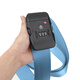 Banzheni Cross Packing Belt Overseas Consignment Trolley Case Bundling Belt TSA Password Lock Cable Belt Luggage Belt Lock Travel Security Binding Belt Sky Blue