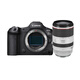 Canon r5 second generation full-frame professional mirrorless camera EOS R5 Mark II 8K video professional camera vlog shooting r52 flagship digital camera R5 second generation stand-alone + RF70-200mm F2.8 Package 2 Daily shooting Add tripod and other playable accessories