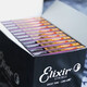 Cadena de guitarra eléctrica Elixir Conjunto completo de recubrimiento de cuerda Anti-Rust Un conjunto de 6 productos estadounidenses 12052p recubrimiento ultra delgado (010-046)