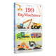英文原版 199种大机器 Usborne 199 Big Machines 尤斯伯恩儿童英语早教启蒙认知单词学习绘本纸板书 进口英语原版书籍 全英文版