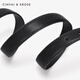 
CinvaiKrose official website genuine leather belt women's belt 2025 new light luxury pants pocket skirt belt birthday gift for girlfriend black 100cm