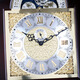 POWER Bawang Machinery Flooring Clock Living Room European and American Old Light Luxury Standing Clock Modern Simple New Chinese Pendulum Clock Eight-Chongqing High-quality Solid Wood 1502MA 8 Gonghong Meimei