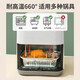 Daihuo tin foil box air fryer paper tray aluminum foil tin foil foil box oven barbecue tray packaging box disposable square 21*14cm50 MCFT6227