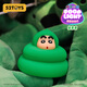 52TOYS Crayon Shin-baba Papa Papa Light Cartoon Cartoon Anime Peripheral Toy Ornaments Gift List Only Random Birthday Gifts