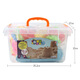 [70% Nouveau] Peipei le Sand Sand Toy Sand 5 Jin [Jin est égal à 0,5 kg] Colorful Sand Clay Colorful Mud Plassine Magic Beach Castle Toy Moule Sand Table
