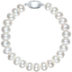 Saturday Fortune S925 silver pearl bracelet birthday gift X0713546 oblate shape approximately 7.5mm 17cm
