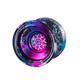 XQ game fancy yoyo professional yoyo ball dead sleep alloy metal yoyo children toy boy gift MJ camouflage blue