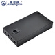 Aininxin 4-port fiber terminal box empty box SC full-fit 4-port SC fiber terminal box LC full-fit fiber continuous box tail fiber welding box snap design thickened shell open with one button 4-port empty box [Applicable to ST/FC]