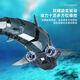 Chaosihui submarine with camera remote control camera shark speedboat simulation mechanical warship submarine electric wireless big white yellow light remote control shark battery life version four sets of batteries (play for 100 minutes)