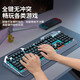 
Forward (EWEADN) TK900 mechanical keyboard and mouse set e-sports game wired desktop computer laptop office keyboard and mouse external multi-function knob blue axis blue light peripheral