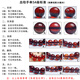 Xuanpa natural amber red beeswax water purification raw stone blood amber bracelet single circle bead men's and women's bracelet certificate 20mm beads 12 pieces about 55 grams