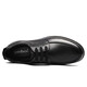 Golden Monkey Men's Shoes Autumn Business Casual Shoes Men's Breathable Soft Wear-Resistant Dad Shoes Q28160A Black 40
