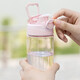 Camellia plastic water cup sports portable cup body Tritan material 050001,050002 pink-480ML