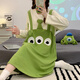 
Cotton companionship long-sleeved nightgown for women in spring and autumn cotton sweet cute duck pajamas 2024 new large-size pregnant women's home clothes 16863 M