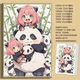 
Taoli Family Cute Anya Spies Player Cartoon Puzzle 1000 High-Pretty Wall-Hanging Gift Puzzle Unzipping Toys Puppy Anya-F683 1000 Puzzle (No Photo Frame)
