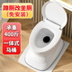 Squatting to sitting toilet, special toilet chair for pregnant women, elderly indoor simple toilet, removable anti-odor household toilet, noble imitation porcelain white room special