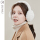 JIUMU (JIUMU) Women's ear cups Warm ear cups Ear protection cups Foldable ear covers Ear packs ear warm winter ear cover children RZ008 meter white
