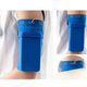 Shantou Lincun sports mobile phone arm bag for men and women, outdoor fitness equipment, running bag, arm bag, arm strap, arm cover, blue S (suitable for arm circumference 19-23cm)