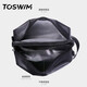 Toswim Tuosheng Schwimmpaket nasses und trockener Trennung Männer und Frauen wasserdichtes Speicherpaket Side Cross Rucksack Fitness Sportpaket Schwarzer Jäger