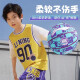 李宁（LI-NING）篮球儿童青少年软弹室内外通用防滑耐磨涂鸦反伍蓝球成人比赛训练 5号青少年专用695-6