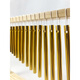 Beijing Music Wind Chime Instrument Instrument Bonerario 20 Tono de viento Tono Tonelón Percusión Instrumento Internet Celebración de la oreja CHIME Silver