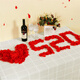 Happy Bird Wedding Supplies Simulated Rose Petals Wedding Room Decoration Proposal Confession Wedding Flowers Birthday Valentine's Day Red (1000 Pieces)