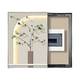 
Shunjixiangli Nordic vertical meter box decoration painting modern simple flower cover distribution box hanging painting power switch electric box painting K12213 [vertical version] 50*60cm (block 40*50) lift the cover black frame