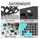 AJAZZ AK692 three-mode wireless mechanical keyboard 69-key Bluetooth customized keyboard base with numeric keys hot-swap mechanical keyboard kit base Black (RGB) three-mode hot-swap-keyboard blue shaft