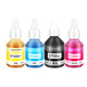 
Hongmiaoshi Brothers DCP-T428W Ink Brothers DCP-T226 Printer BTD60BK Ink BT5009 Ink Cartridge [HD Quality] Four-color Ink Set Compatible with Brothers Brother Ink Tank Inkjet Printer